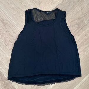 Alala Black Sleeveless Top, size M